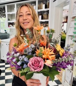Florist Jill Jacbos